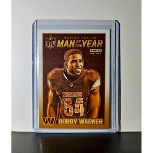 Bobby Wagner 2025 Panini NFL Walter Payton Man of the Year Card 1 of 121